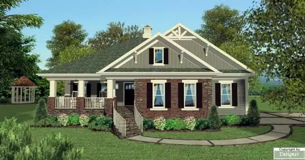 image of cottage house plan 4379